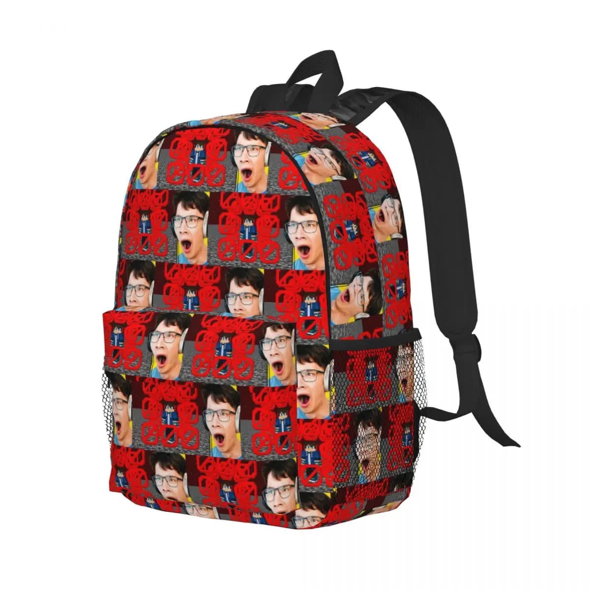 My Friends Trapped Me On Nether Zaino da tetto Studente Ragazzo Ragazze BookBag Borsa da scuola per bambini Borse a tracolla per computer per uomo Donna