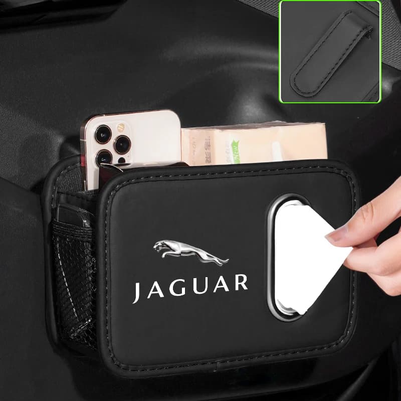 Nuova Scatola Portaoggetti Multifunzione per Portiera Auto, Accessori Interni per Jaguar F-Pace XKR XEL XFL S F XK XJL E-Pace I-Pace S-Type X-Type