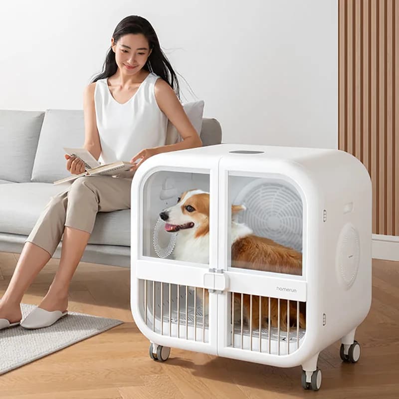 Pet Hair Dryer Toiletry Holder Dry Box Small Dog Quiet Hair Dryer For Home Use Professional Dryer Supplies for Small Animals