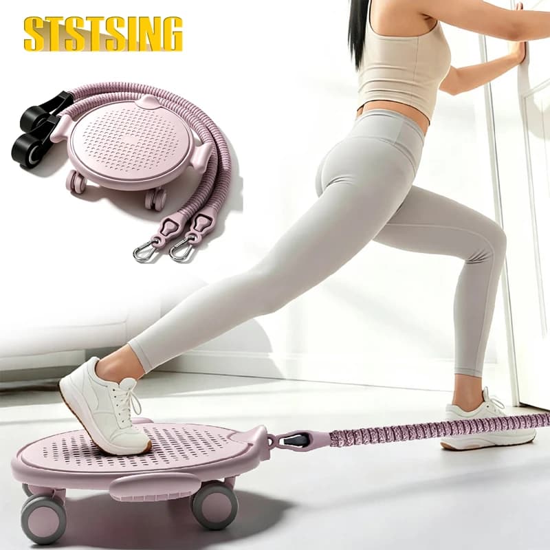 Ab Roller with Knee Pad 30cm 40cm Resistance Bands for Abs Workout, Multifunctional Ab Roller Wheel for Abs Workout