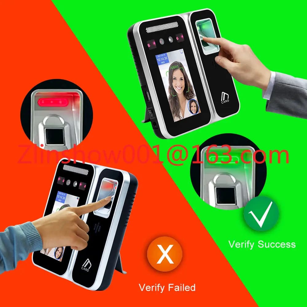 Accesso alla telecamera di sicurezza con visione notturna Software cloud gratuito Riconoscimento facciale Sistema di controllo accessi alla porta con allarme antimanomissione