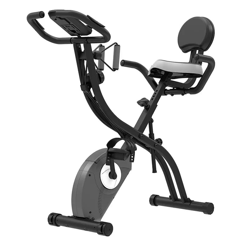 2025 New Trend Indoor Stationary Exercise Bike - Adjustable Magnetic Belt for Home Use and Gym Folding Design