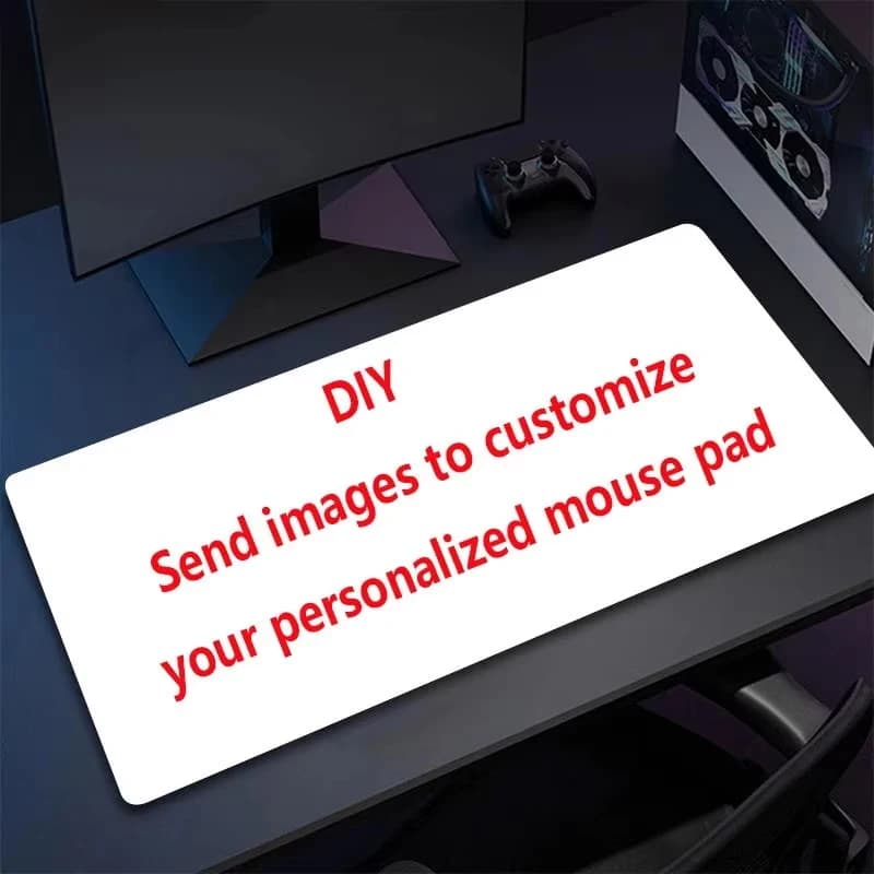 DIY Custom Logo Anime Gaming Playmat Personalized Printed Mouse Pad Anti Slip Rubber Office Desk Mat
