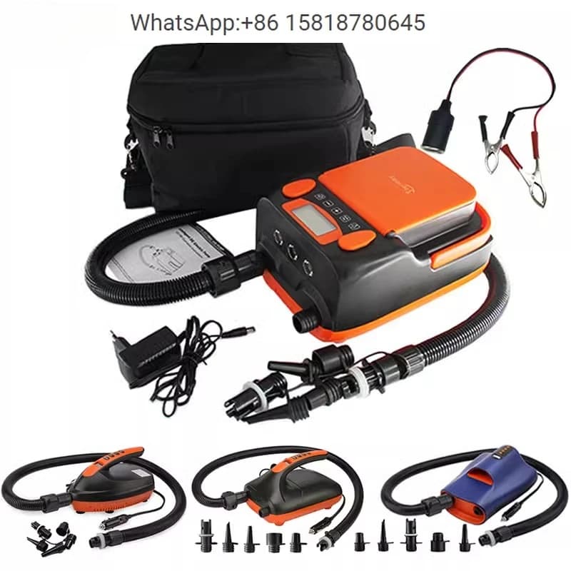 Per Sterm-ay gommone pesca pontoon kayak tenda per SUP surf paddle board motoscafo pompa gonfiabile batteria elettrica