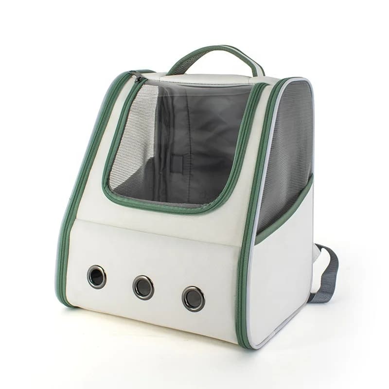 Custom Traveling Outdoor Polarized Tinted Bag Dog Backpack Bubble Pet Green Carrier Bag