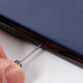 Perno della scheda apri ago per strumento di rimozione dell'espulsione del vassoio della carta SIM portatile in acciaio inossidabile