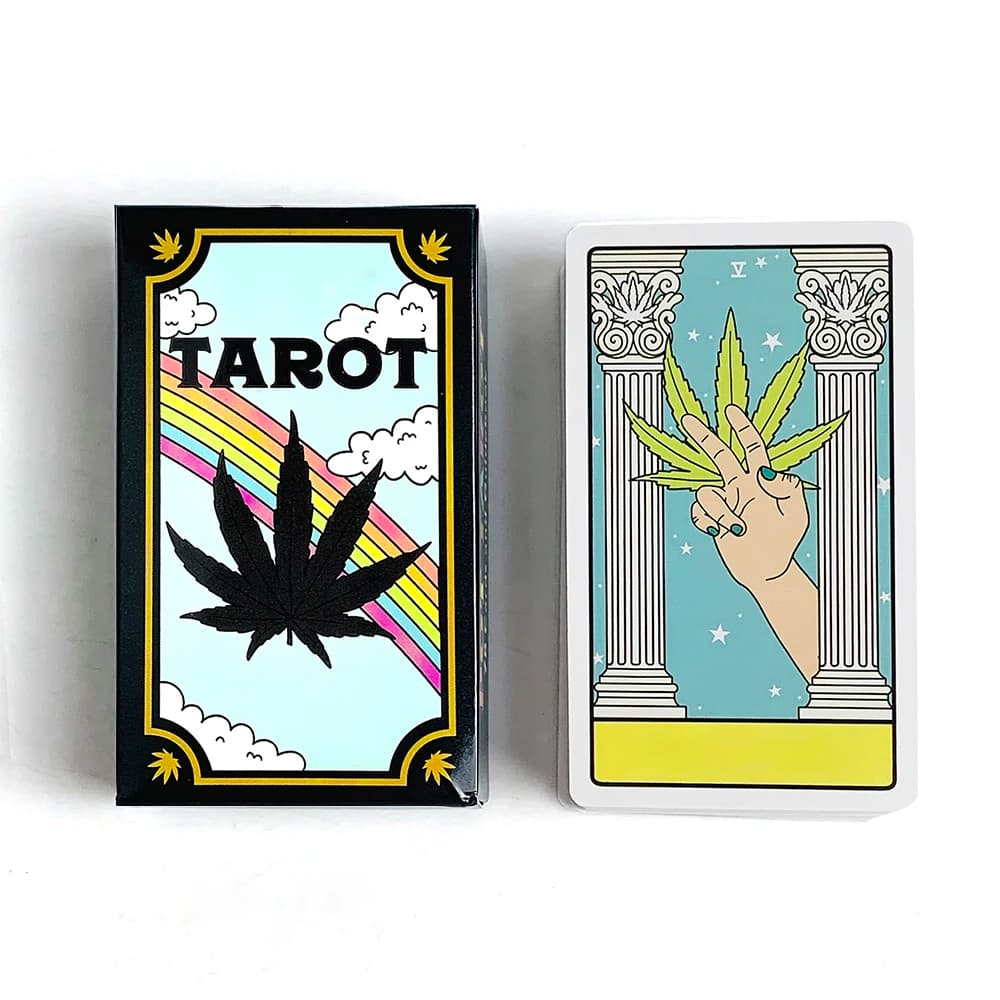 Carte dei Tarocchi, mazzo di 78 carte dei Tarocchi, gioco di carte per riunioni di famiglia, gioco da tavolo di divinazione e previsione per principianti, meditazione e giochi per feste