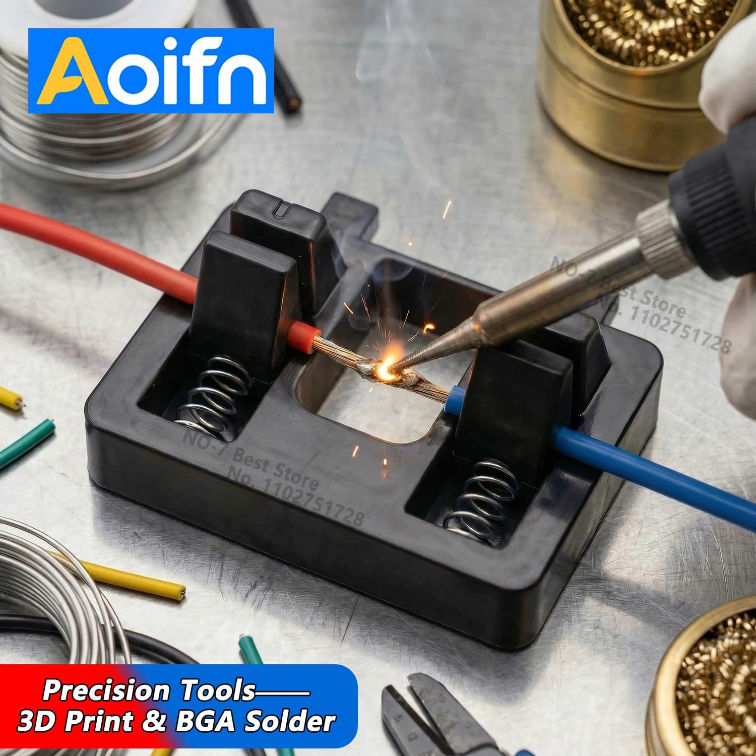 RaffordWelding Wire Fixture Adjustable Suction Bracket Soldering Table Clamp for PCB Motherboard Electronics Repair Locator Tool