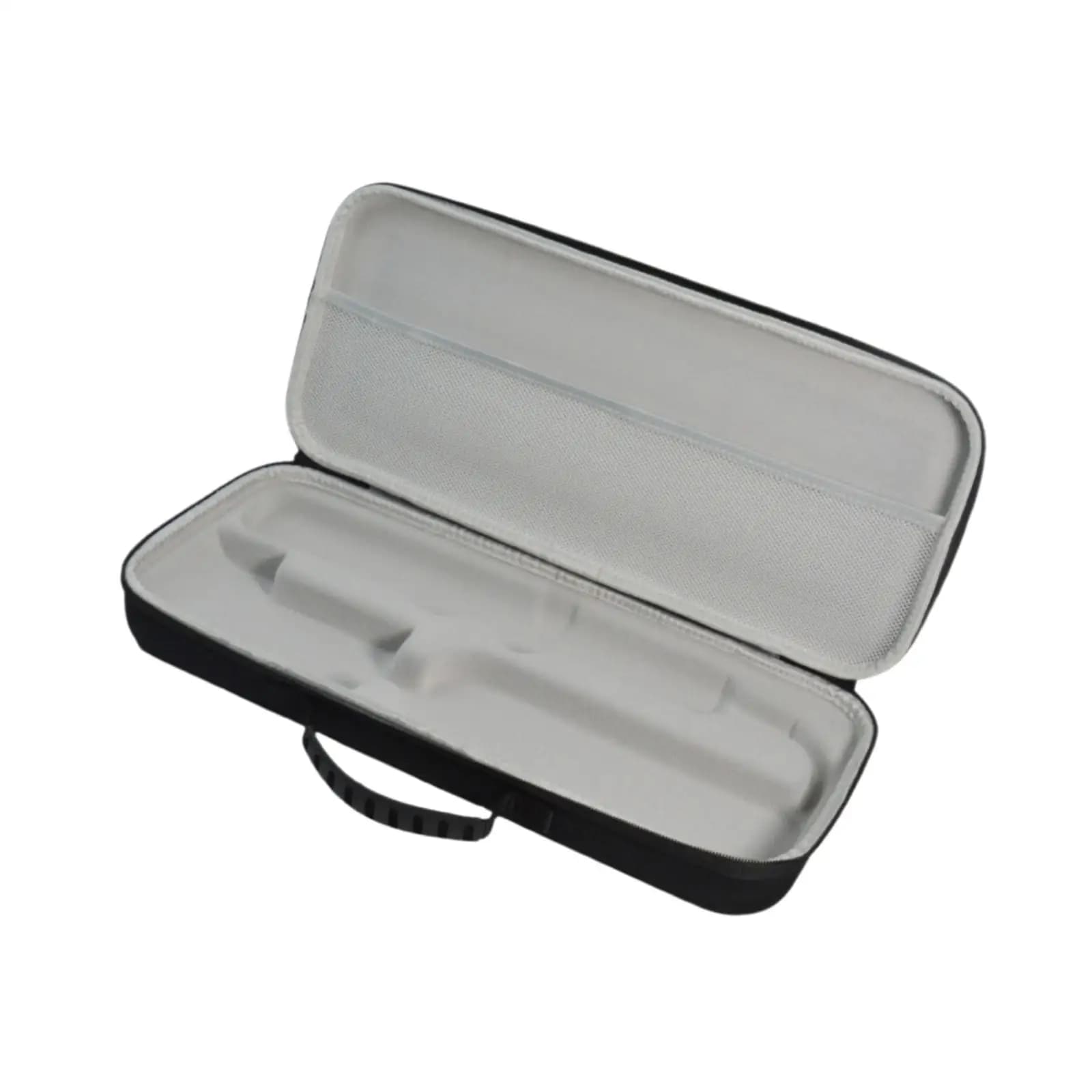 Travel Bag for Organizer Bag for Hair Plate, Portable Black Multipurpose Hair Plate Bag, Hard Case
