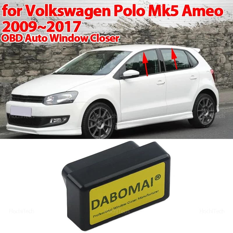 Telecomando OBD per Auto, Apertura e Chiusura Automatica Finestrini, Controllore per Volkswagen VW Polo Mk5 Ameo 2009-2017