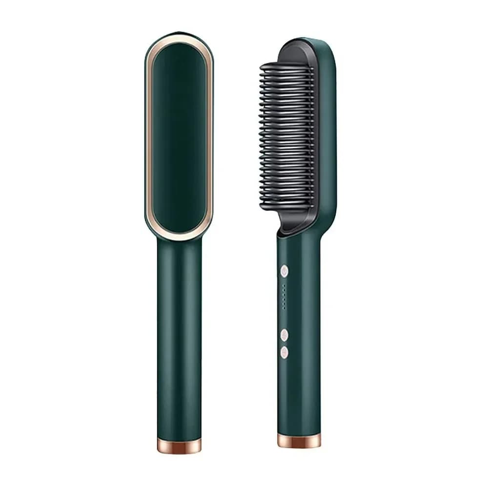 Spazzola per capelli elettrica piastra per capelli pettini per riscaldamento donna parrucchiere ferro arricciacapelli pettine caldo veloce riscaldamento bigodino strumenti per la cura dei capelli