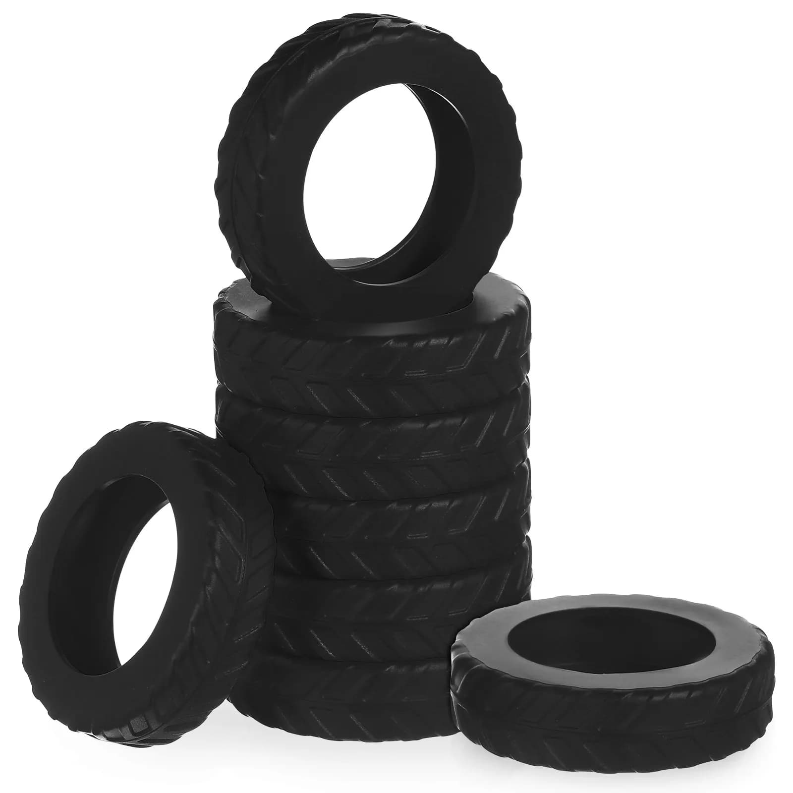 8Pcs Thickened Silicone Luggage Wheel Protectors Covers for Suitcase Trolley Travel Mute Shock Absorber Nonslip Universal Sock