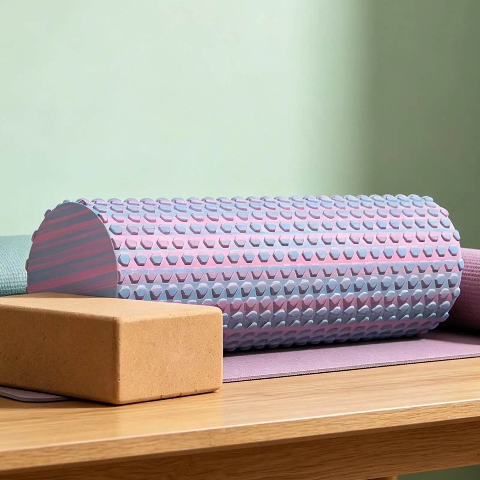 Workout Roller Foam Deep Tissue Massage EVA Portable Back Foam Roller For Yoga Pilate Home Workout Gym Outdoor Activities