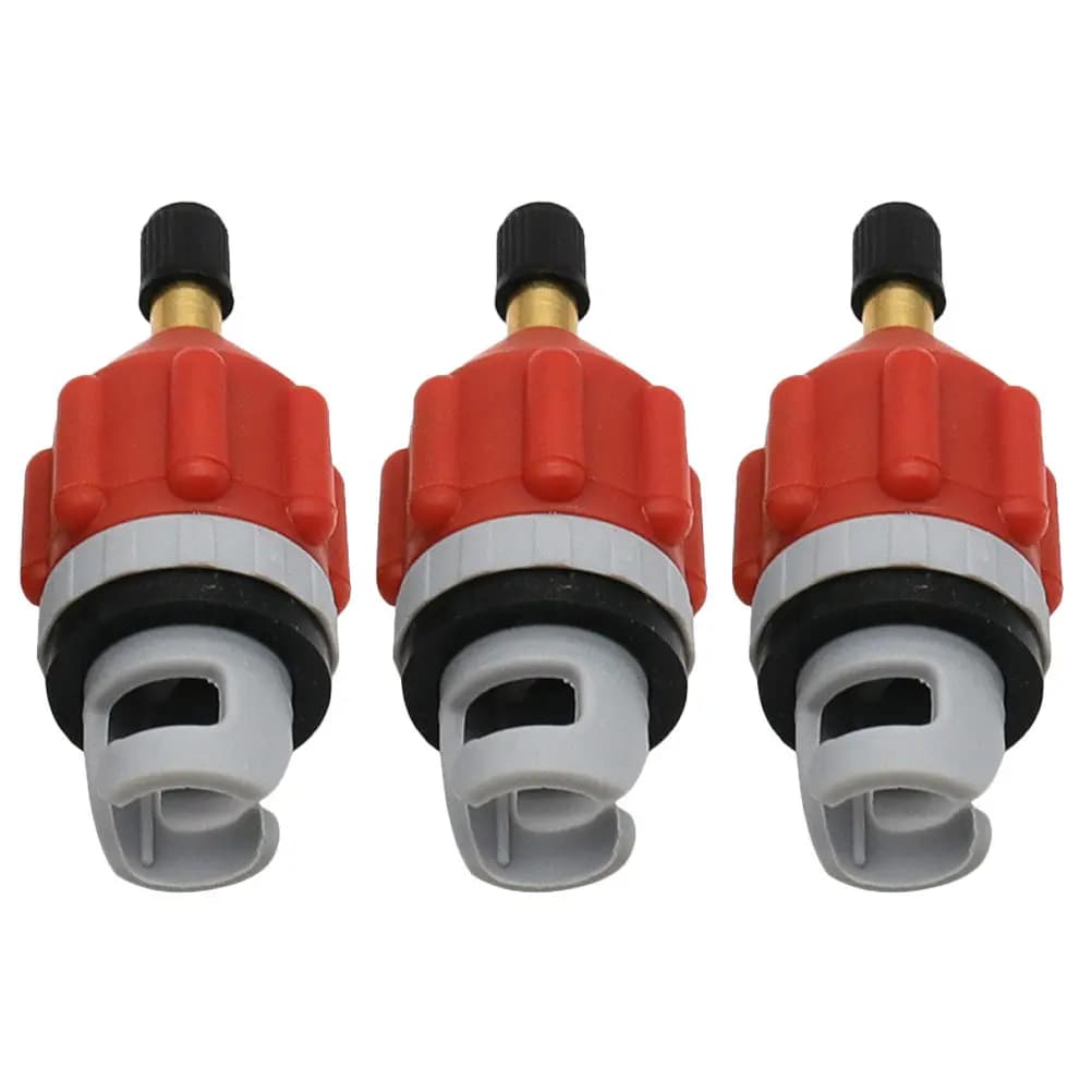 Kit Adattatore per Pompa d'Aria 3 Pezzi per Gonfiabili, Design Compatto Portatile per Kayak, SUP, Materassini e Barche