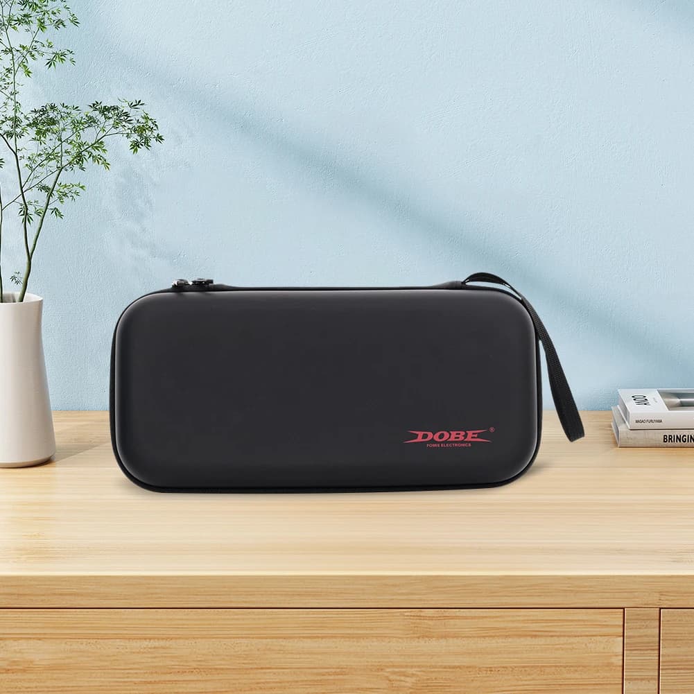 Custodia da trasporto in EVA con tasche in rete, borsa protettiva portatile per carte da gioco 8-bit e console Switch 2