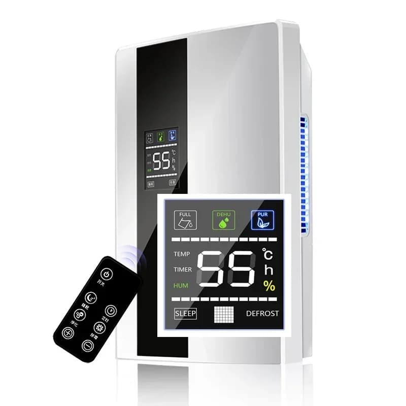 # l per Deumidificatore Elettrico 0.8L/D Deumidificatore Essiccatore Aria Pulita 220V 110V Apparecchi Aria CondizionataDehumidificatori