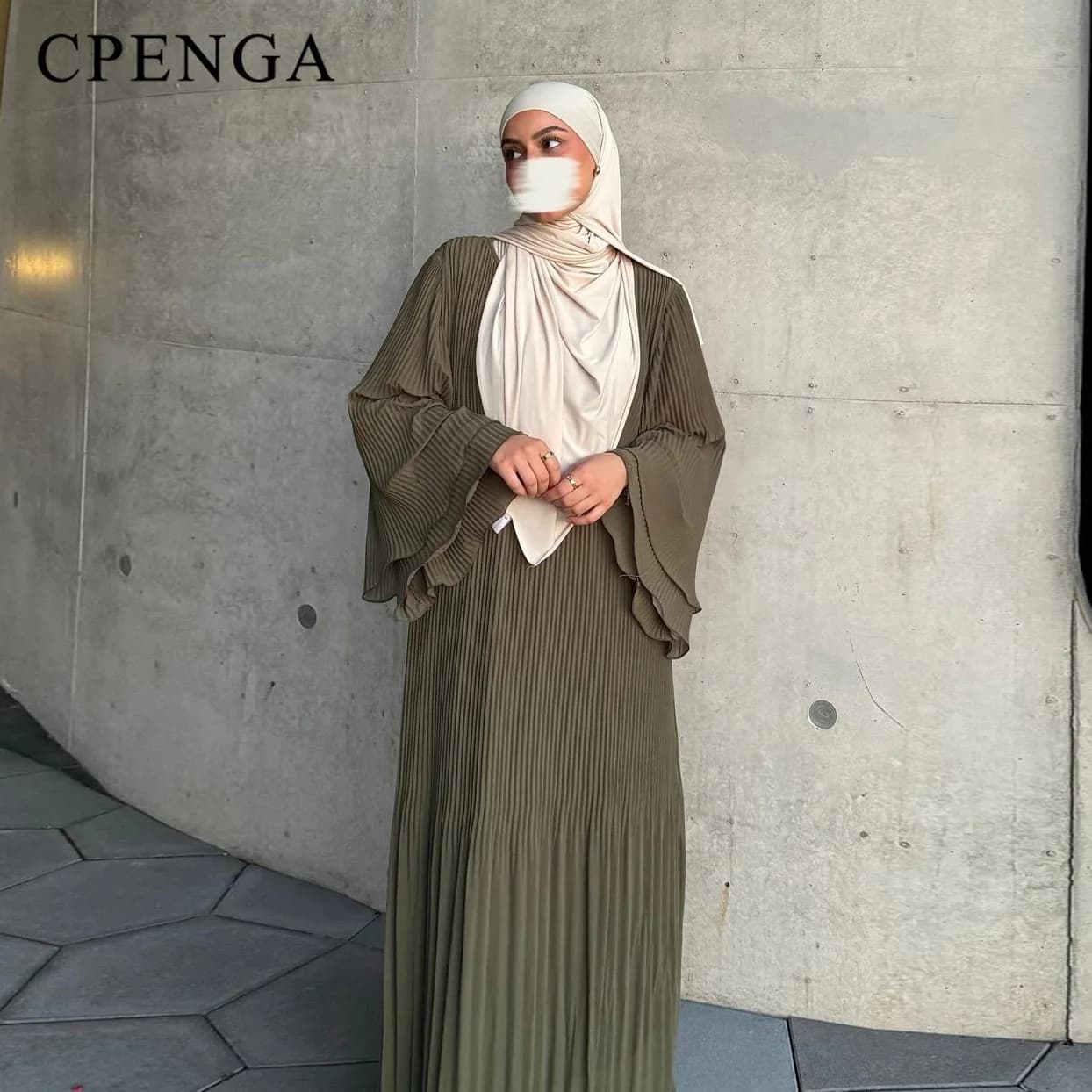 Ramadan Middle East Abaya Dress Modesto for Women Muslims Elegant Dubai Piece Dress Islam Holiday Dress Plain Turkey Caftano