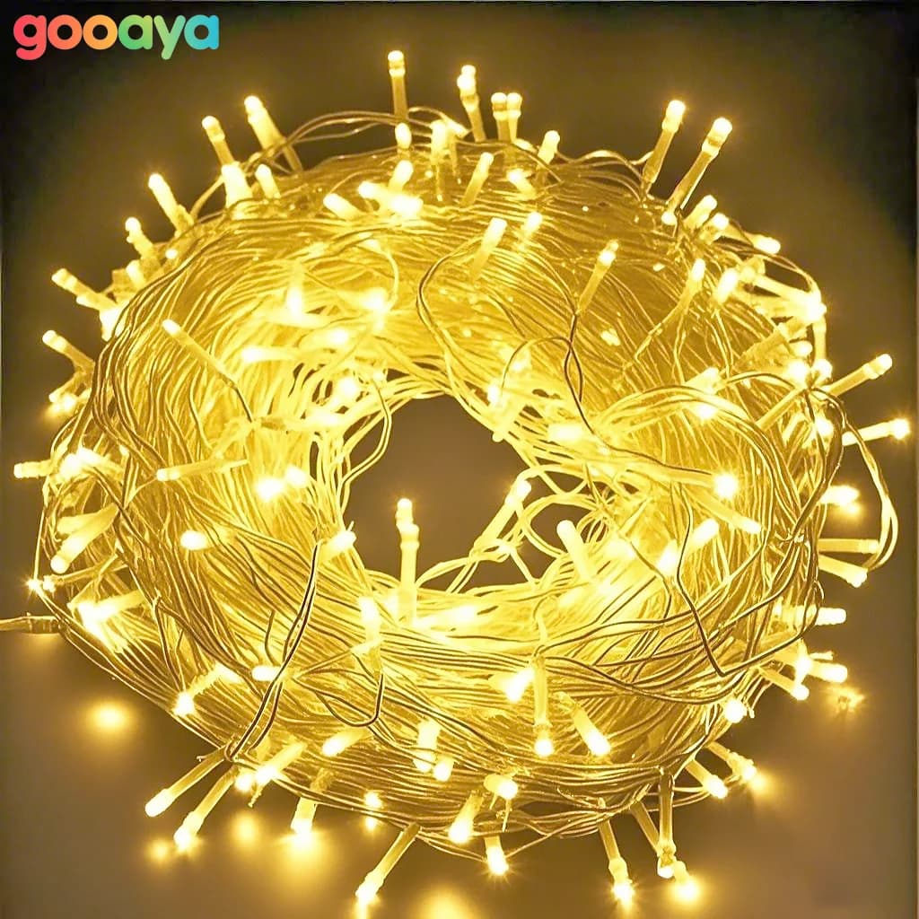 220V Spina UE 10M Natale esterno LED String Light Ghirlande Decorazione Fata Lampada per la casa Festa di nozze Luci natalizie