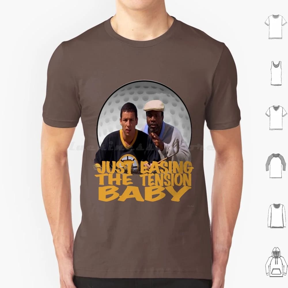 Just Easing The Tension Baby T Shirt 6xl Cotton Cool Tee Happy Gilmore Adam Sandler Comedy Golf Films Movies Chubbs Peterson