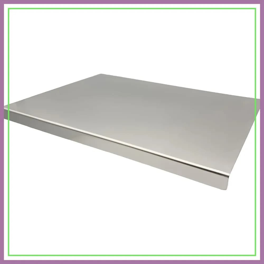 Tagliere in Acciaio Inossidabile per Cucina, 70x40cm, per Cottura e Impasto