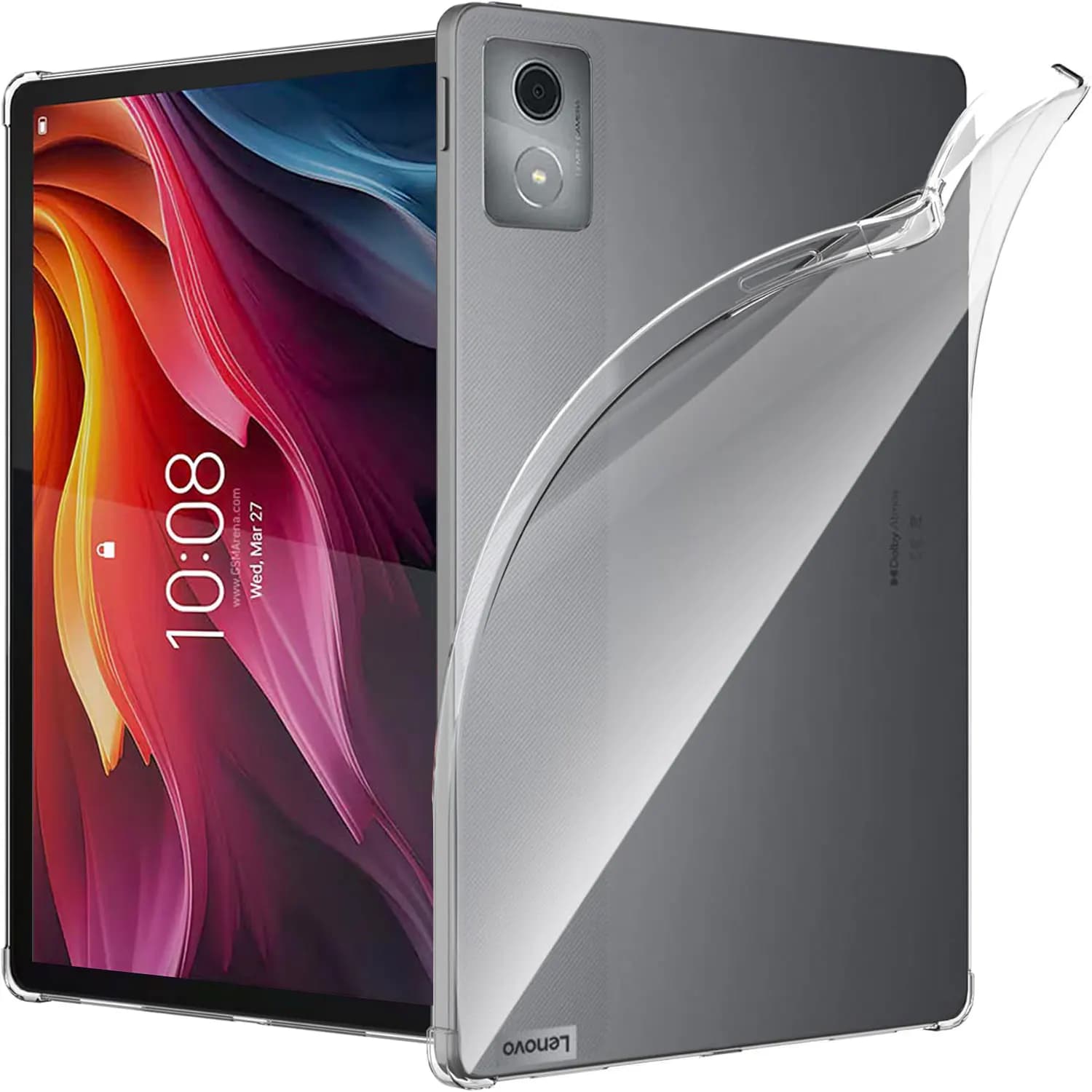 Shockproof Protective For Lenovo Tab K11 Plus (2024) 11.45" TB352FU Tablet Case TPU Silicone Transparent Airbag Cover Anti-drop