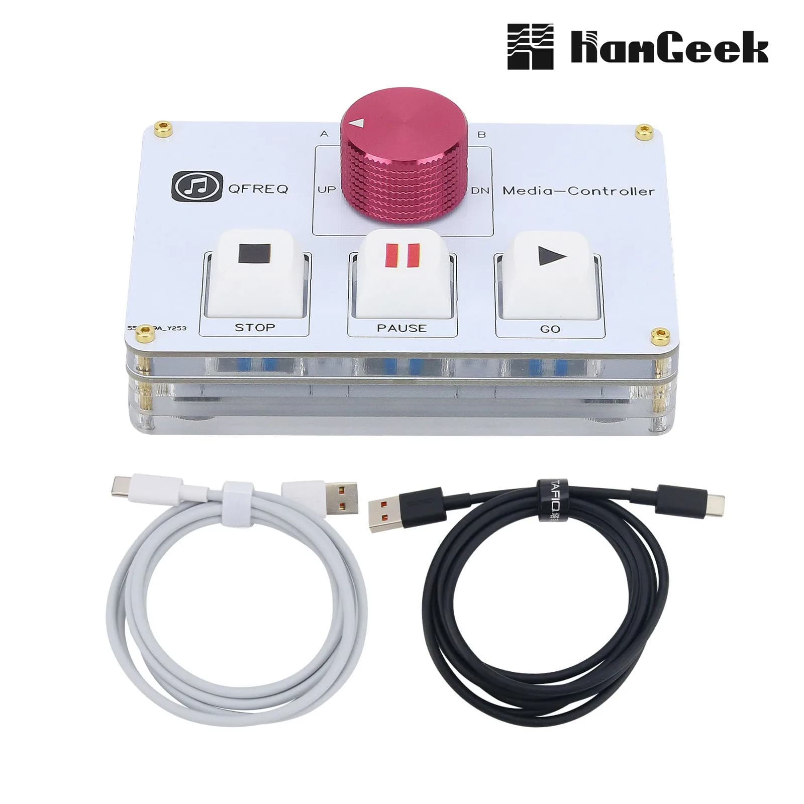 Controller HamGeek QLAB Supporta Due Computer per QLAB Hirrender P1 SSP iTunes KUGOU Foobar2000