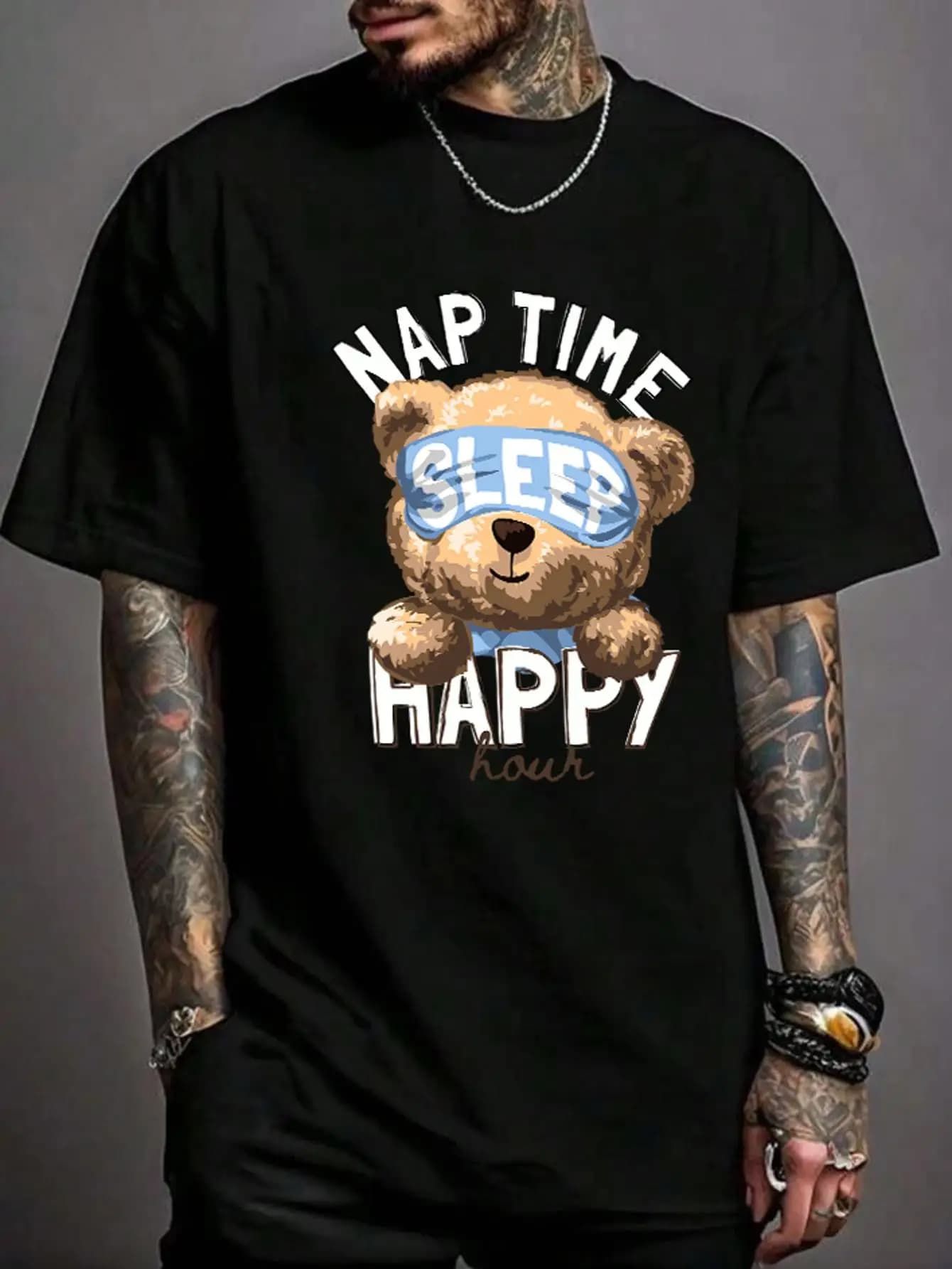 1pcs T shirt for men Summer 100% Cotton Short sleeve y2k clothing Four seasons Hip-Hop Printed Running top Solid color Harajuku