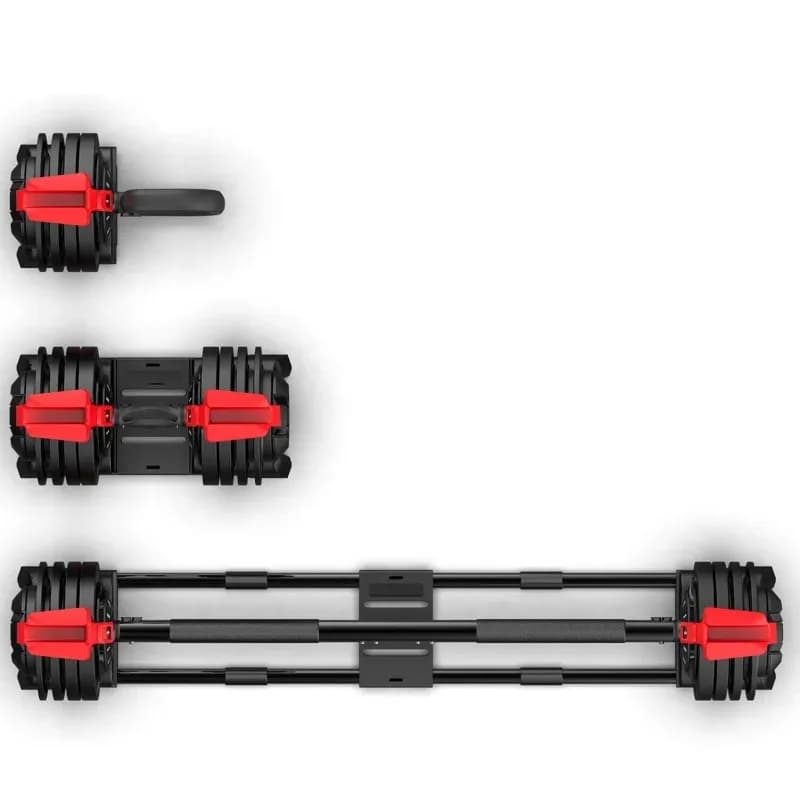 2025 New Upgrade 3 in 1 Adjustable Gym Weights Set Adjustable Dumbbell Kettlebell and Barbell