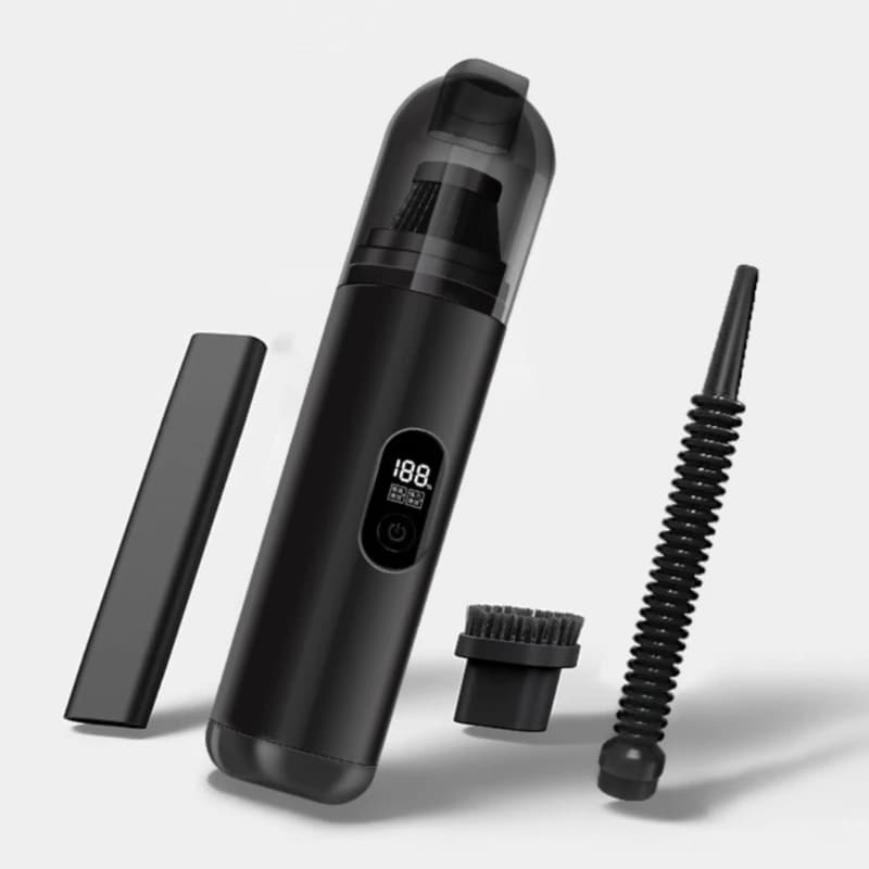 Aspirapolvere per auto con ricarica wireless, piccolo, grande aspirazione, per animali domestici transfrontalieri, per auto portatile e aspirapolvere portatile a doppio uso