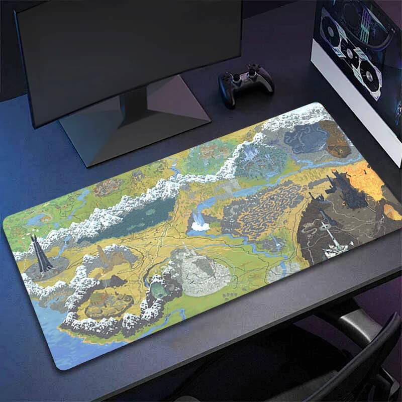 MousePad T-The Lord of the Rings E-sports Gamer Mouse Pad Lock Edge Extended Desk Mat Gaming Accessories Popular Anime Mousepad
