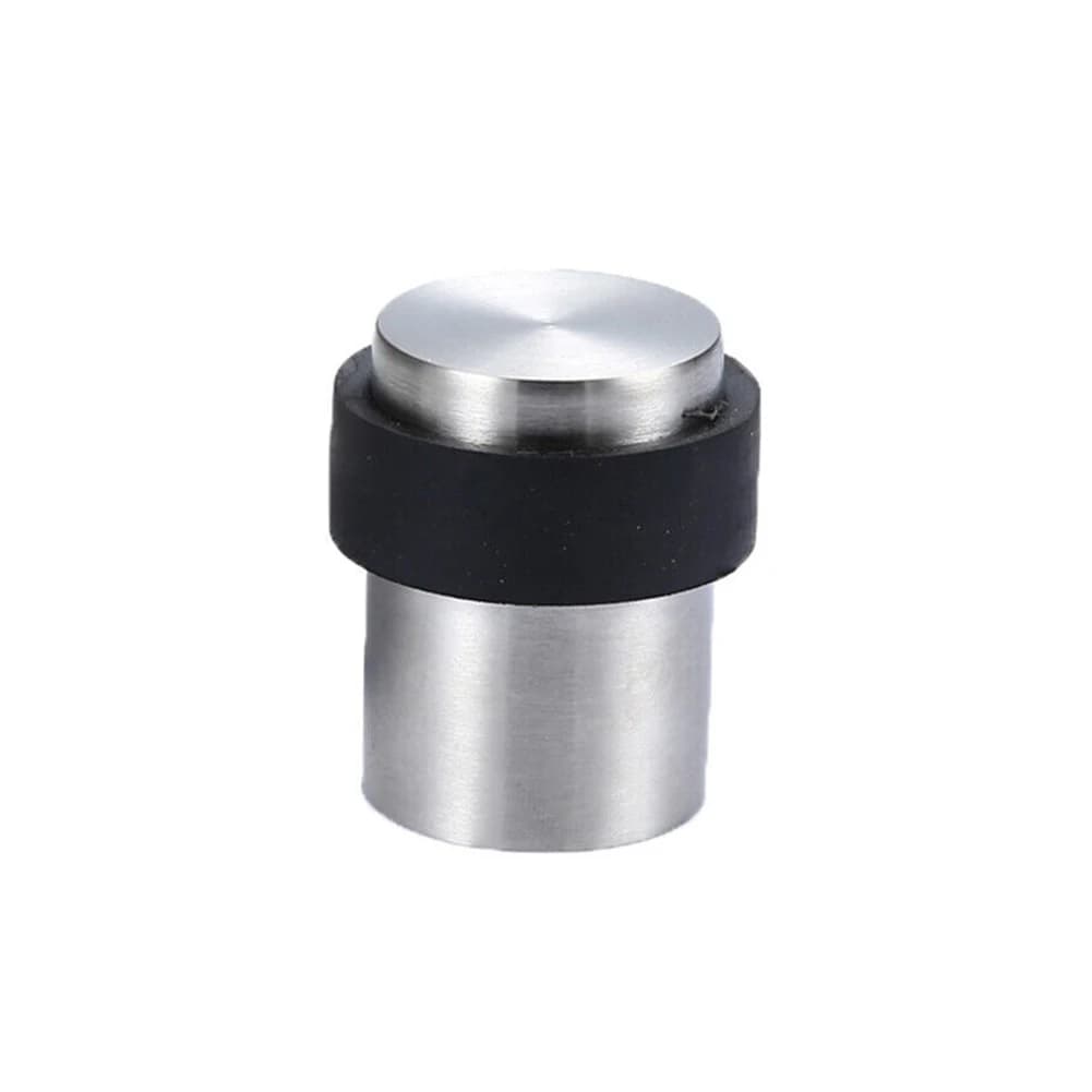 Kit fermaporta tappo per porta in acciaio inossidabile anticollisione con tampone in gomma per Home Hotel Office Store
