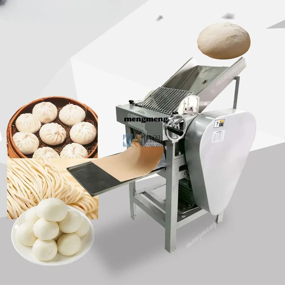 Pressa per pasta elettrica in acciaio inossidabile per uso commerciale domestico Sfogliatrice per pasta