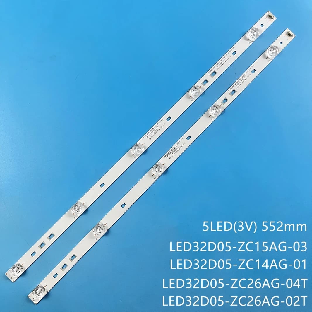 Striscia di retroilluminazione a LED 5 lampade per 32K31A LE32A30G Z32G3311 30332005211 T LED32D05-ZC26AG-04T 02 02E 02T ZC14AG-01 ZC26AG-02E