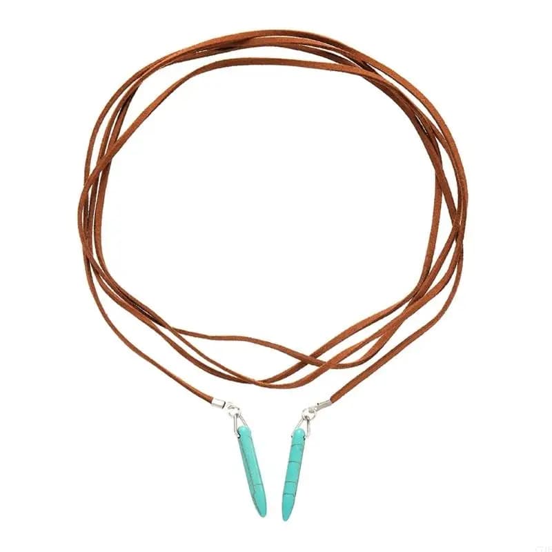 Artisanal Marine Sequined Charm Necklace Permanent Modifiable Cord Jewelry For Women And Gift Thoughts