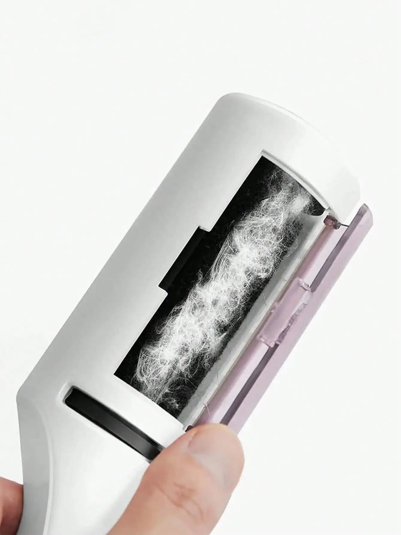 1pc Portable Lint Roller For Clothes, Static Brush And Dry Cleaning Sticky Hair Remover sh2306233196702020