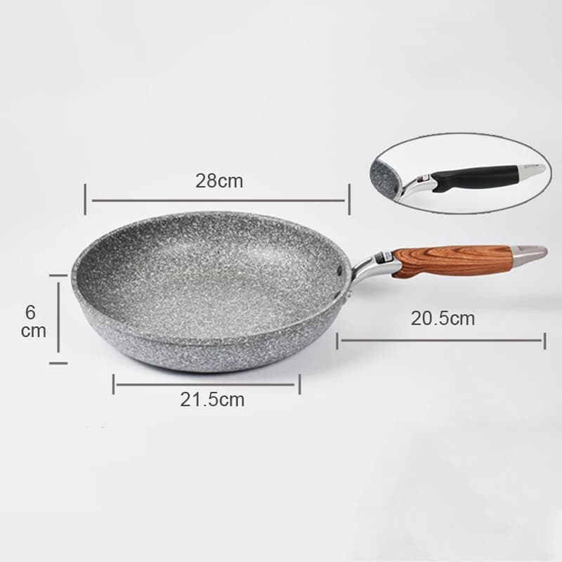 Non-Stick Pan Frying Pan Wok Pan Home Steak Skillet Pancake induction cooker gas stove special Saucepan Nonstick Pan Durable