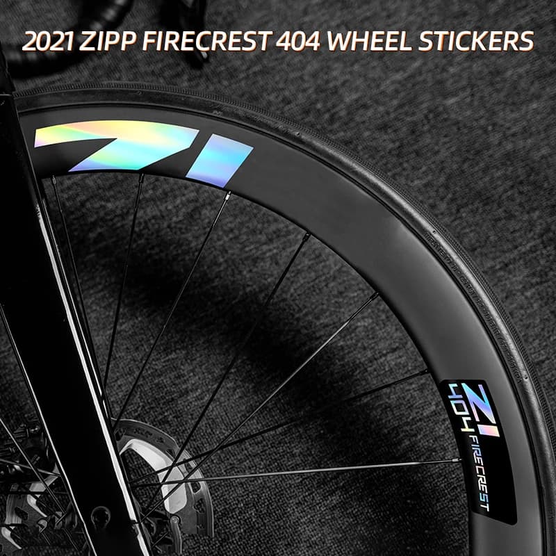 Per il 2021 Zipp 404 adesivi per ruote in PVC su misura accessori per biciclette parti decorative MTB senza residui