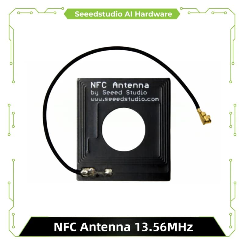 Antenna NFC 13.56MHz con connettore IPX/U.FL, compatibile con NFC Shield V2, Xadow Grove NFC, tag e carte NFC personalizzate