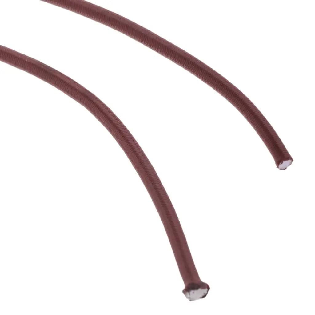 Elastic Shock Cord Rubber Latex Marine Tie Down 6mm Trailer Bungee Rope for Kayak Canopy Tarp