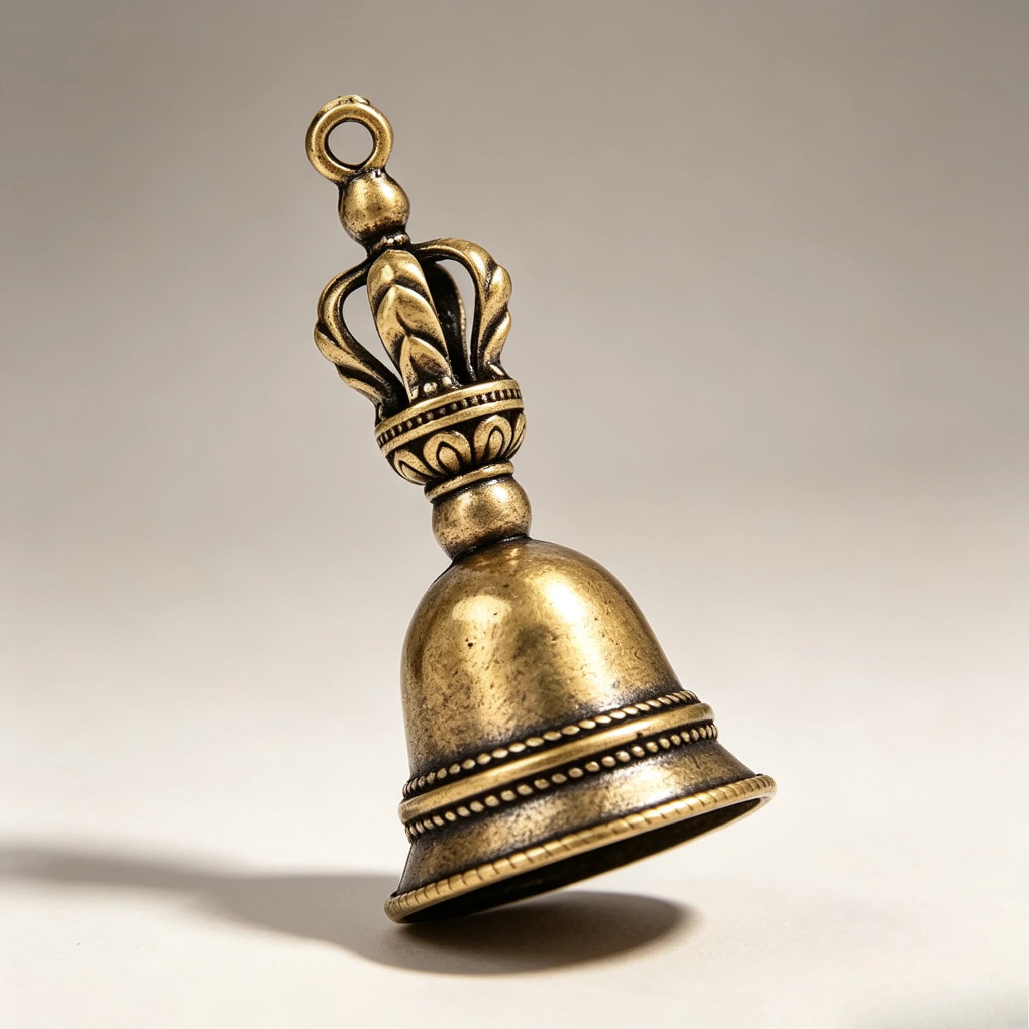 Brass Die Casting Drop Wind Bell Tibetan Bronze Bell Creative Home Balcony Hanging Decor Handicraft Ornament