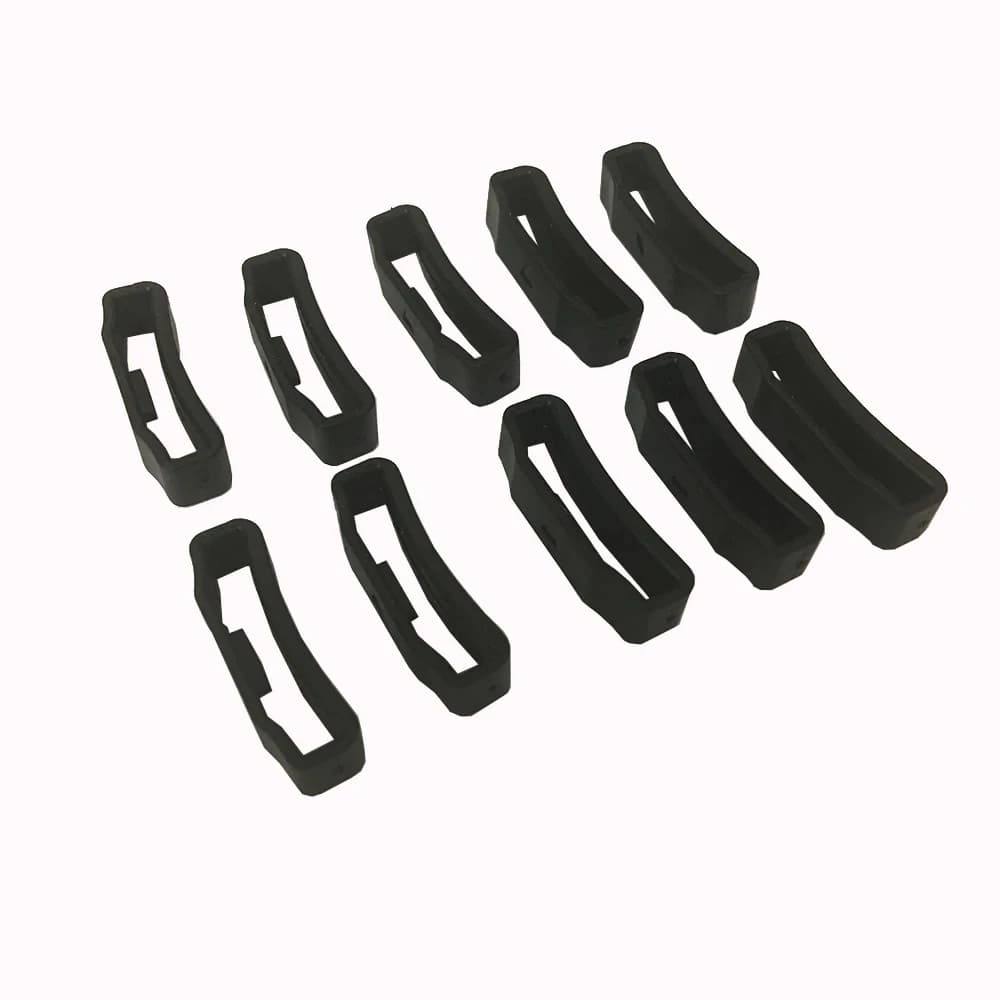 5-20 pezzi cinturino in gomma anello per cintura custode anello quadrato fibbie supporto per cintura anelli di fissaggio per Garmin Fenix 6X 6X 6 Pro 5X 5S 5 5 Plus