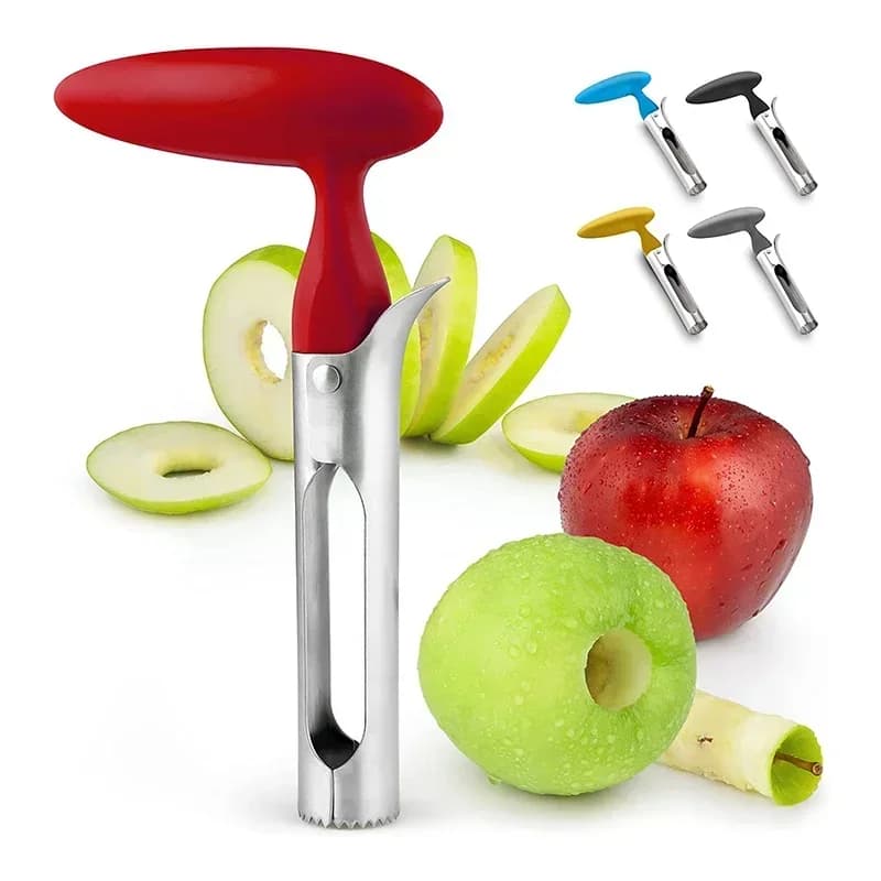 Premium Stainless Steel Spremiagrumi For Apples and Pears, Tools to Remove Seeds and Hazels, Cutter and Slicer for Fruit, Kitchen Tool
