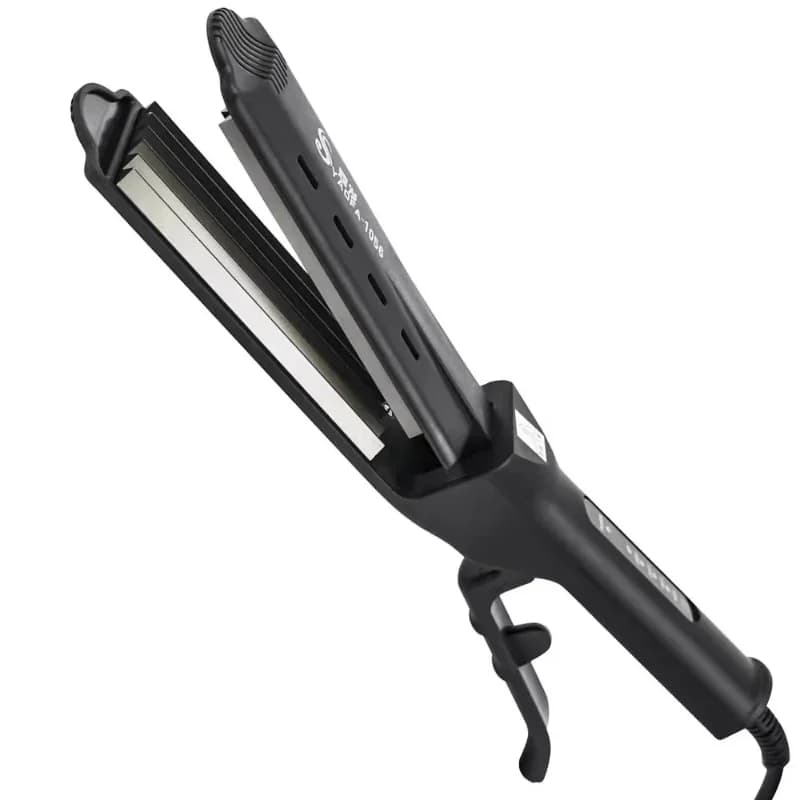 Hair Plate Four-speed Temperature Adjustment Ceramic Hair Plate Tormaline Hair Plate For Women's Hair Wide Panel Hair Clip