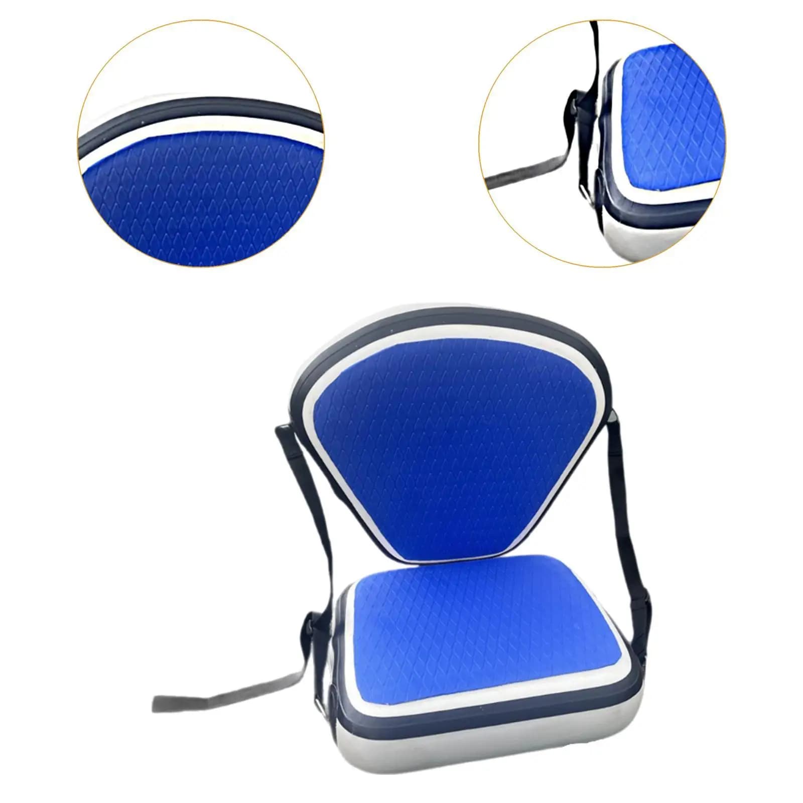 Sedile Gonfiabile Durevole per Kayak, Sedia in PVC per Barca con Supporto Ergonomico per la Schiena, Ricambi per Kayak e Paddle Board