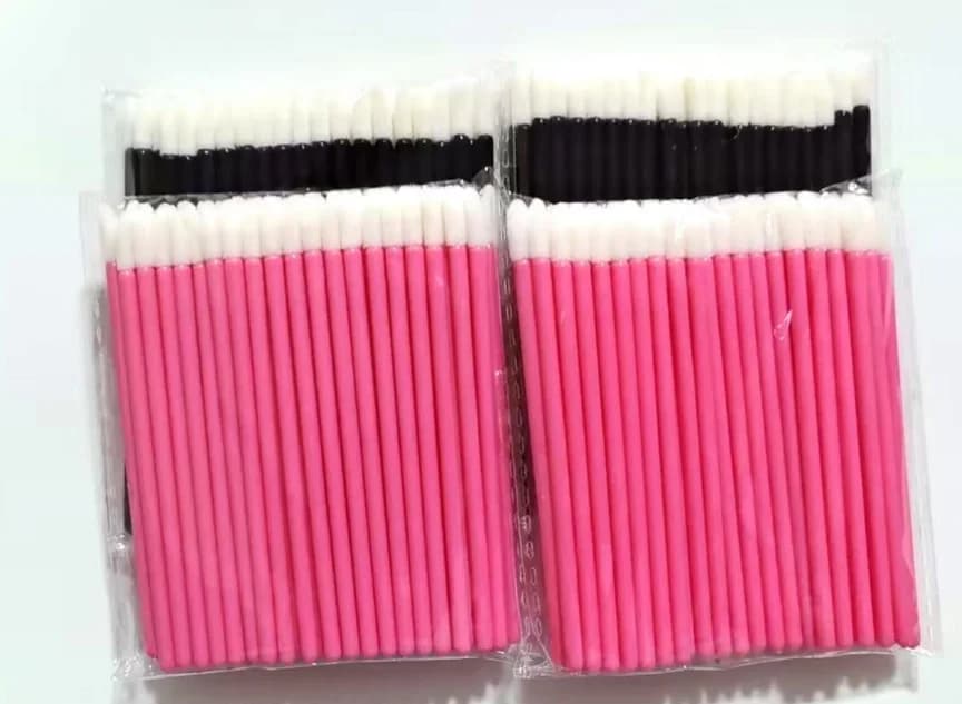 100Pcs Lip Brush Lipstick Wands Brushes For Lash Extension Mascara Applicator Cosmetic Tools Eyelash Extension Brush Makeup