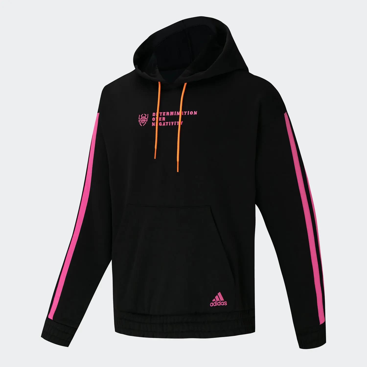 Adidas official genuine winter men's fleece warm hooded sport sweatshirt HE1605