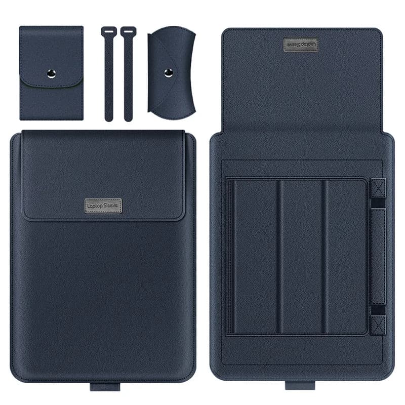 Custodia per laptop Lenovo ThinkBook 14+ da 14,5 pollici, con funzione stand pieghevole, tappetino per mouse, porta cavi, custodia per caricabatterie e mouse