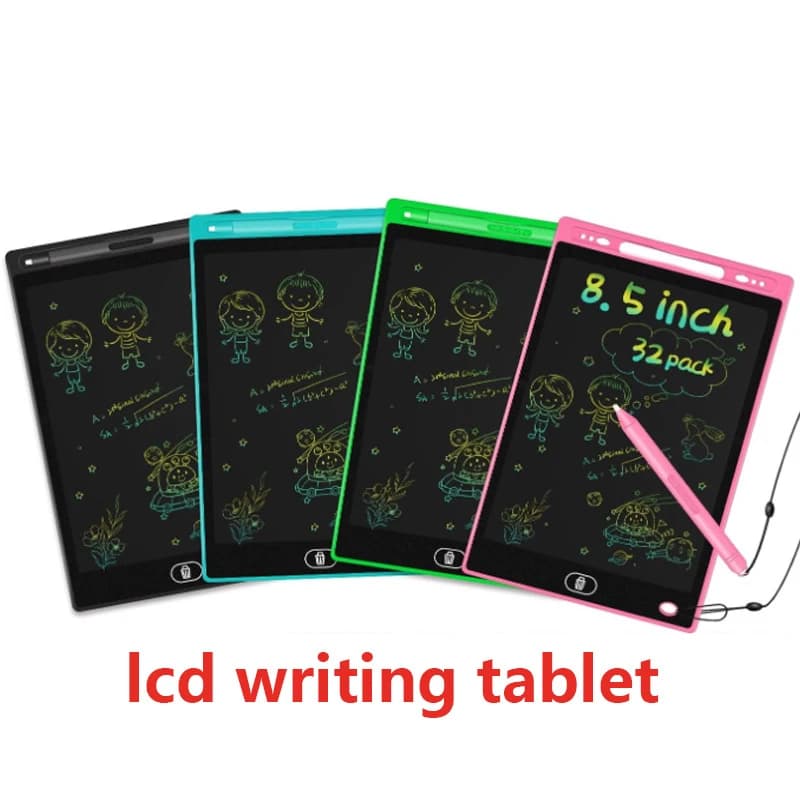 Tavoletta LCD da 6.5/8.5/10 Pollici per Disegno e Scrittura, Lavagna Magica Cancellabile, Blocco per Schizzi, Giocattoli per Bambini e Ragazzi