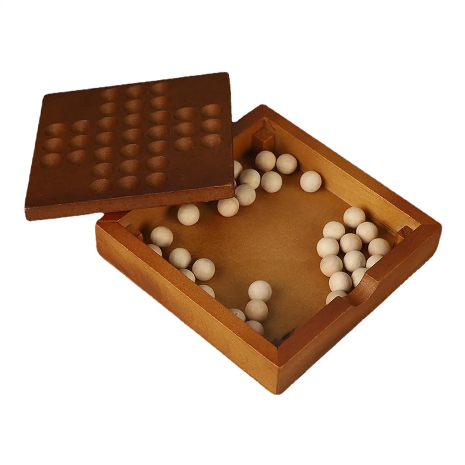 Gioco da tavolo solitario, gioco da tavolo, Puzzle di scacchi singolo per bambini adolescenti adulti