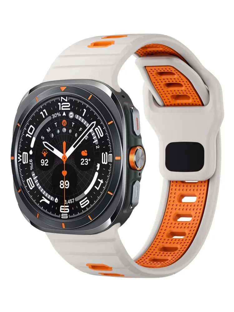Cinturini sportivi per Samsung Galaxy Watch Ultra Strap 47mm Accessori smartwatch Bracciale correa in silicone Galaxy Watch Ultra Cinturini